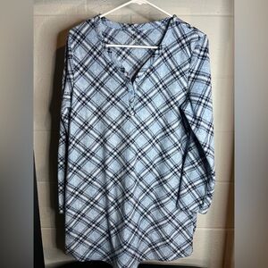 Croft & Barrow Fleece Sleep Gown Sweatshirt